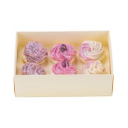 GREENDOOR Geschenk Set Badecupcake Frozen Rose 300 g
