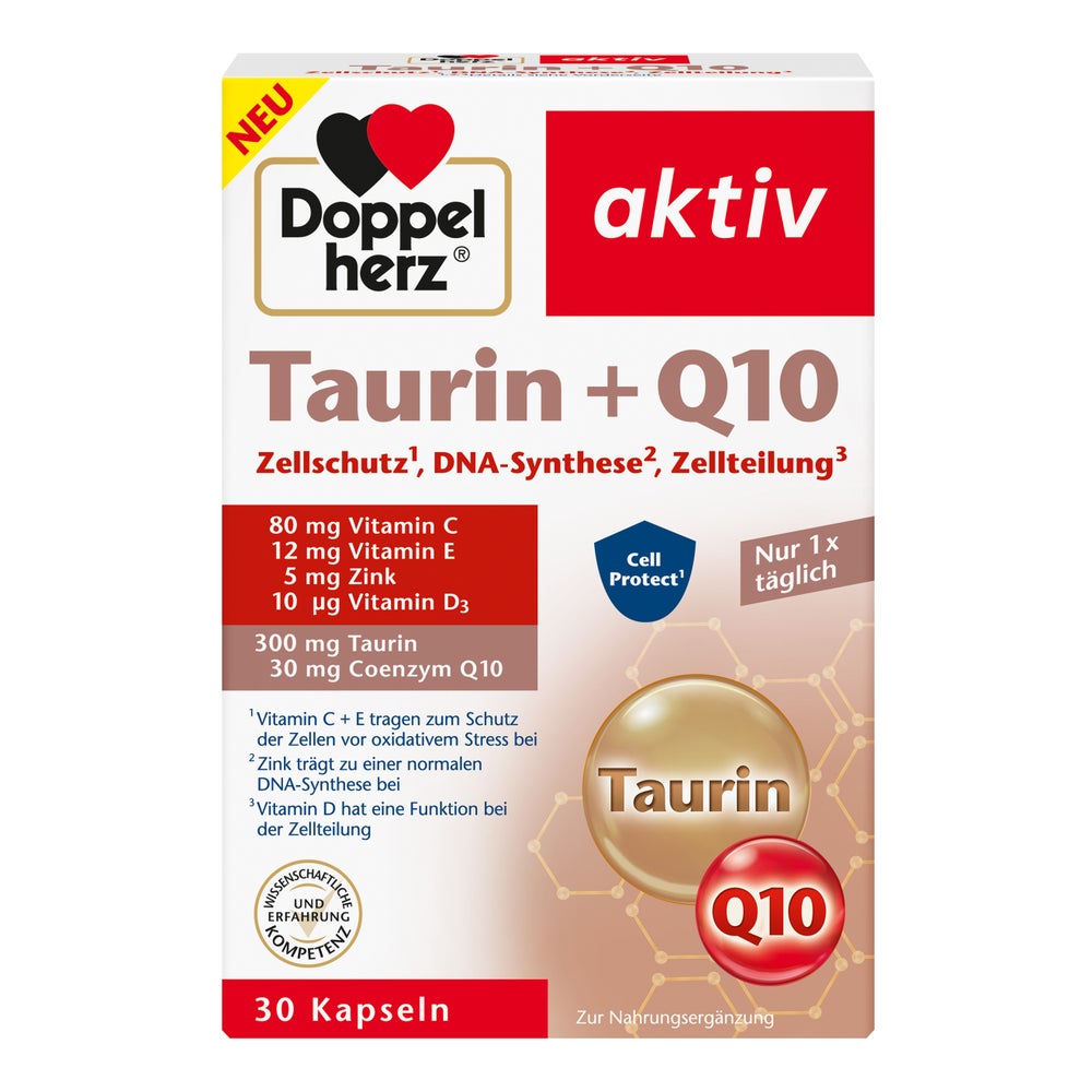 Doppelherz Taurin+q10 Kapseln 30 St