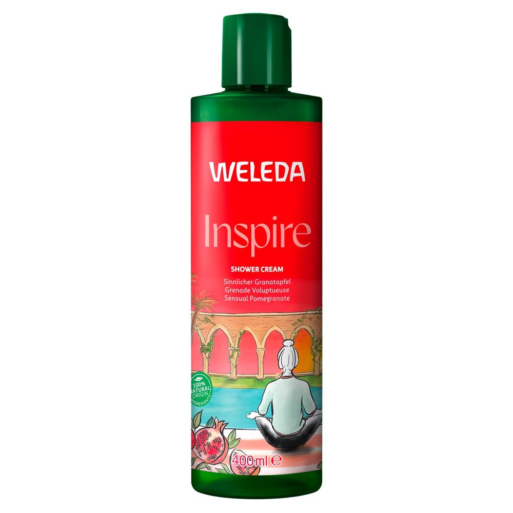Weleda Inspire Shower Cream Granatapfel 400 ml