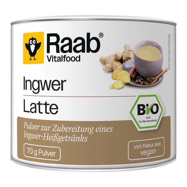Ingwer Latte Pulver Bio 70 g