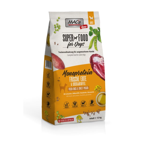 MAC's DOG - Monoprotein Ente 12 kg
