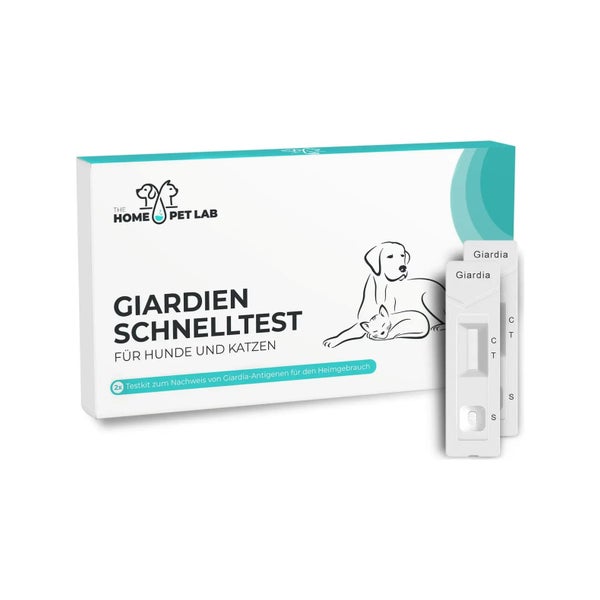 HomePetLab Giardien Schnelltest Hunde & Katzen 2er Packung 2 St