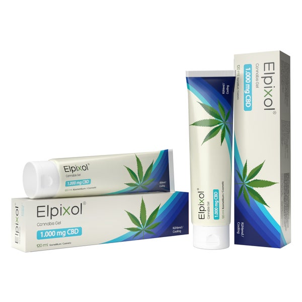 Elpixol® Cannabis Gel mit 1.000 mg CBD – Kühlgel 240 ml