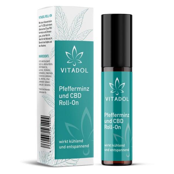 Vitadol CBD Kopf und Nacken Roll On 10 ml