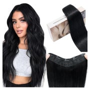Extensions Echthaar Clipin Remy Tresse 30 cm (55 g) #1 Lacks 1 St