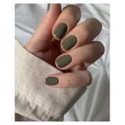 Falsche Nägel Acryl Kurze Quadratisch Glänzend 24Pcs Matcha 1 St