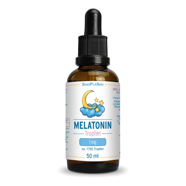 Melatonin 1 mg/6 Tropfen 50 ml