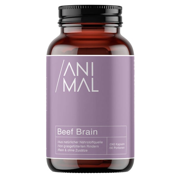Animal Based Beef Brain - Rinderhirn Kapseln - Grass Fed 240 St