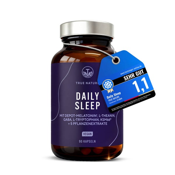 Daily Sleep Schlafkapseln - Schlaf-Komplex mit Melatonin 90 St