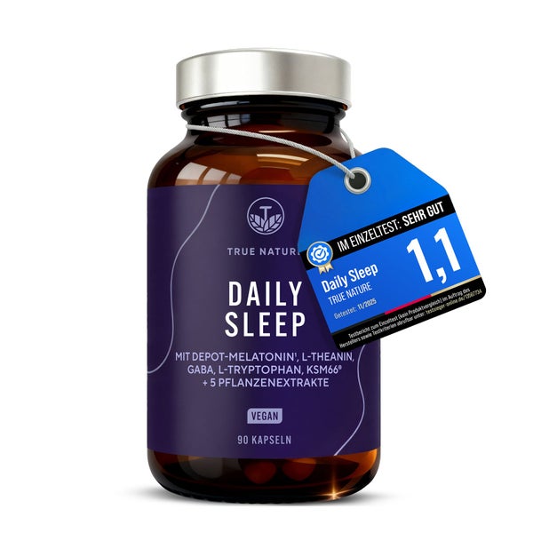 Daily Sleep Schlafkapseln - Schlaf-Komplex mit Melatonin 90 St