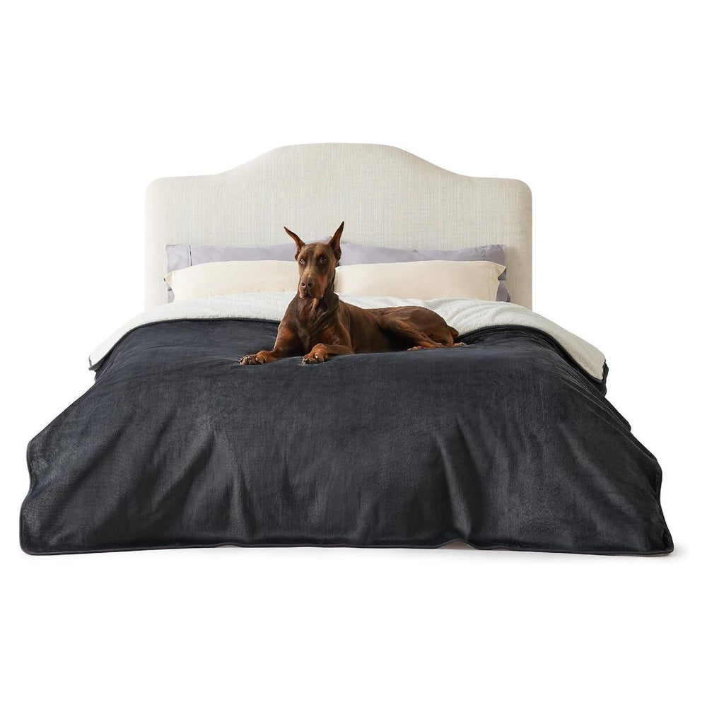Hundedecke wasserdicht waschbar XXXXL (274x218cm) Dunkelgrau 1 St