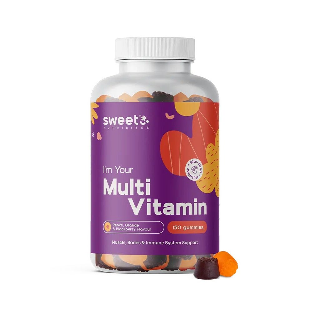Sweet Nutribites Multivitamine – Gummibonbons mit 10 Vitaminen 150 St