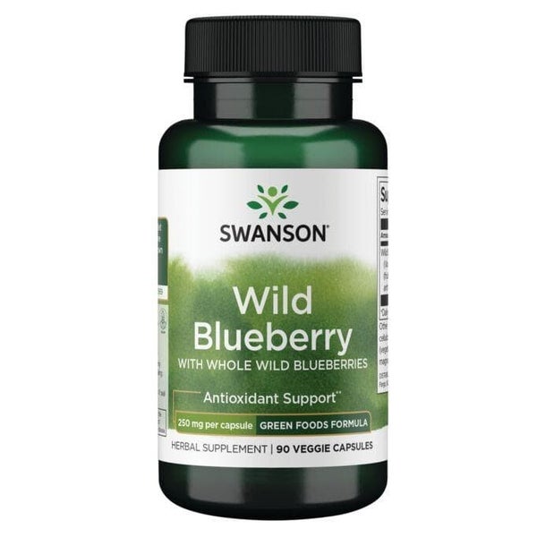 Wilde Blaubeere 250 mg, vegetarische Kapseln 90 St