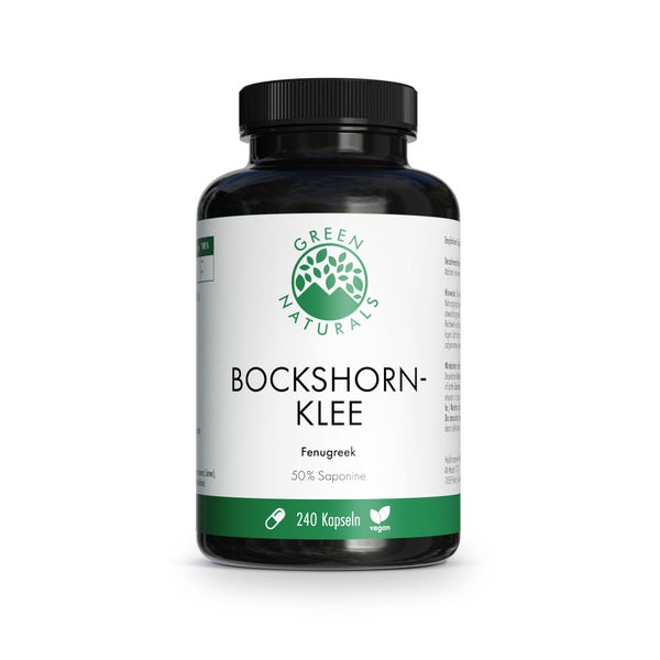 GREEN NATURALS Bockshornklee 2600 mg + Saponine 240 St