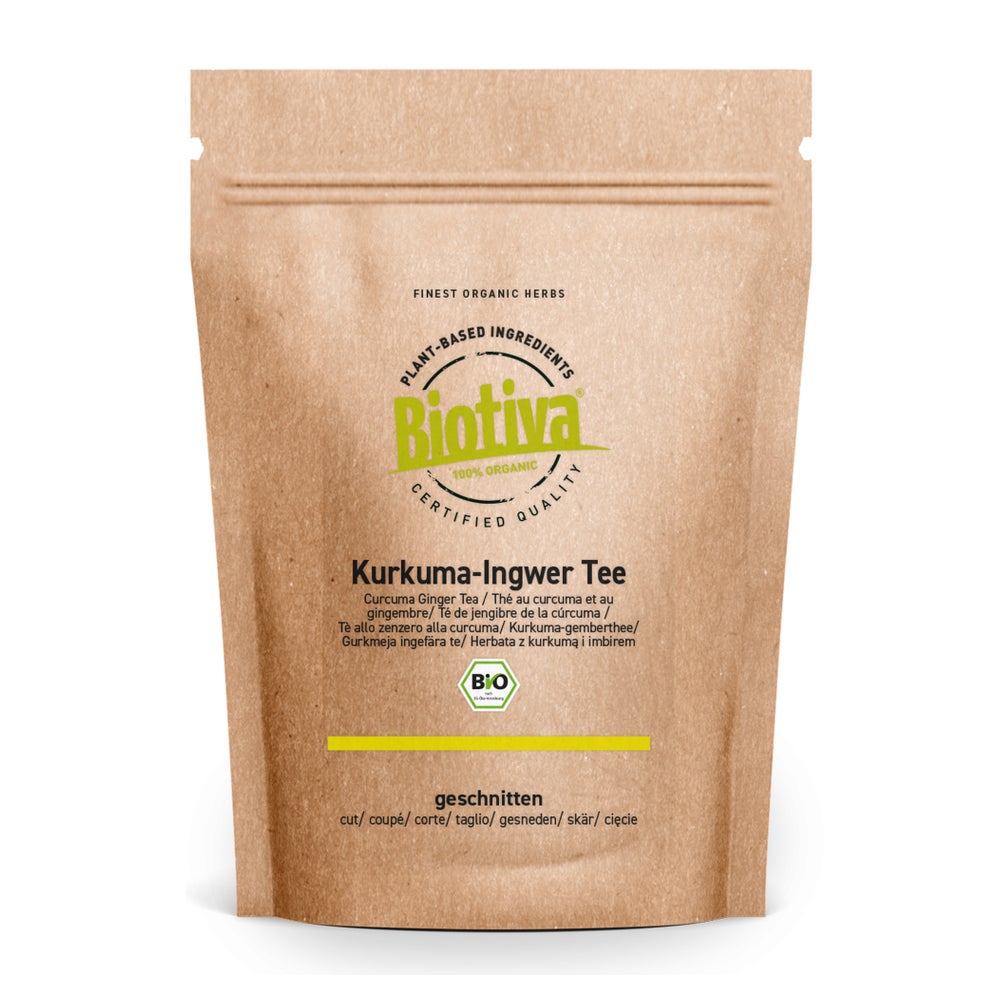 Biotiva Kurkuma Ingwer Tee Bio 250 g