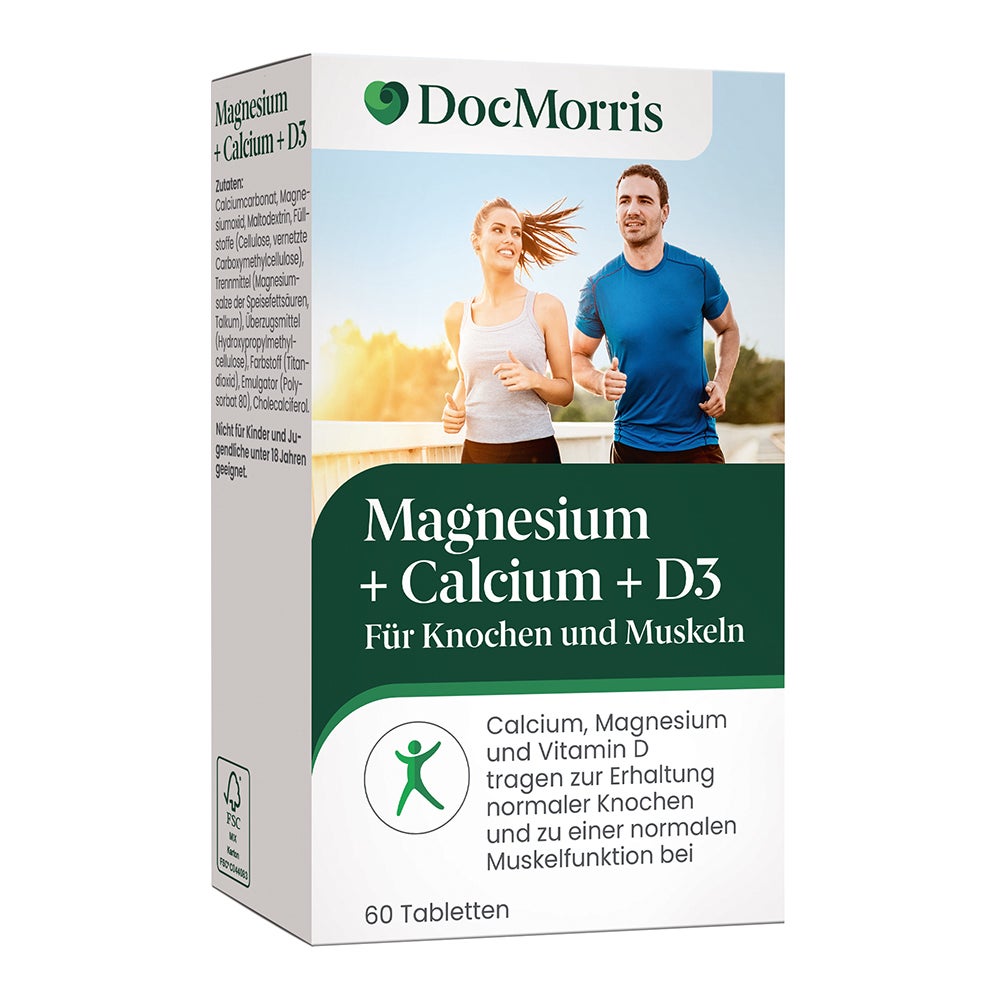 DocMorris Magnesium + Calcium + D3
