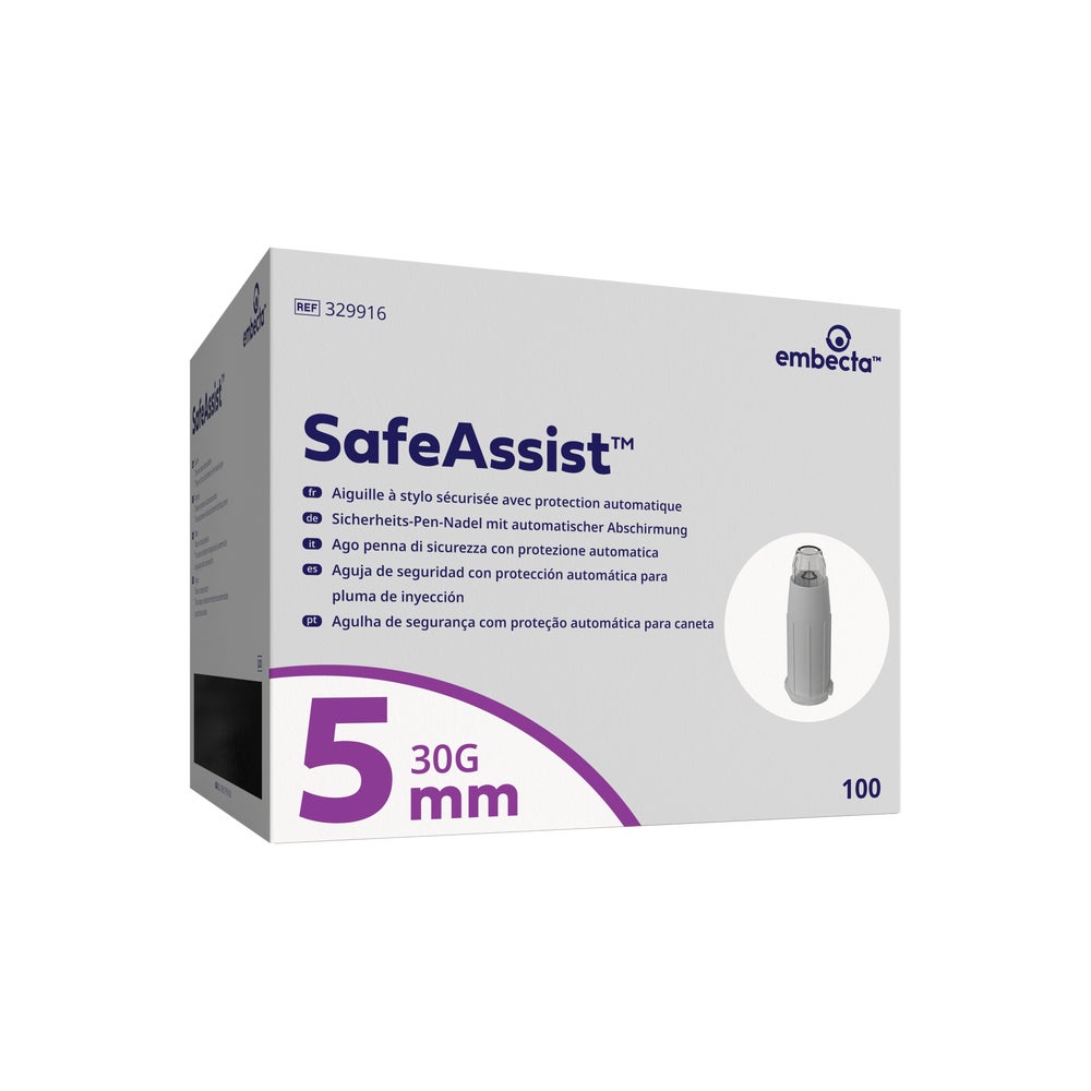 Safeassist Sicherheits-pen-nadel 5 Mm 100 St