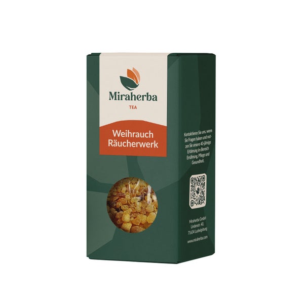 Miraherba - Indischer Weihrauch Räucherwerk 50 g 50 g