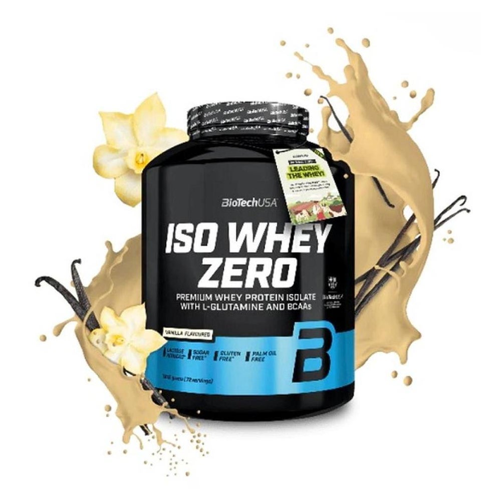 BioTechUSA Iso Whey Zero Erdbeere 1816 g