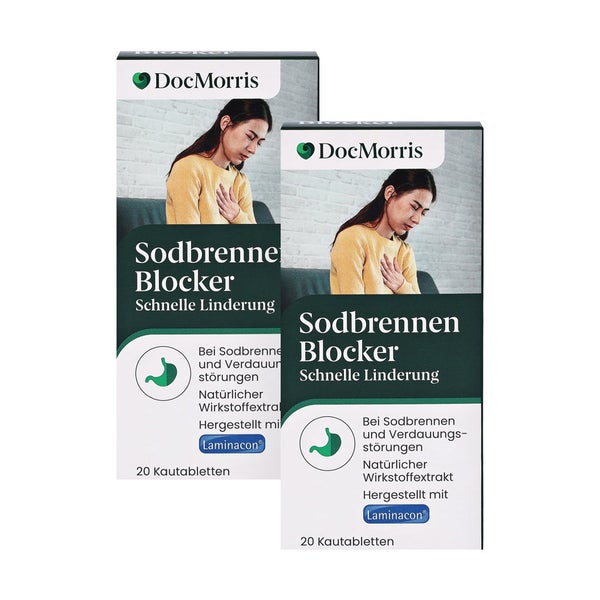 DocMorris Sodbrennen-Blocker Doppelpack 2X20 St