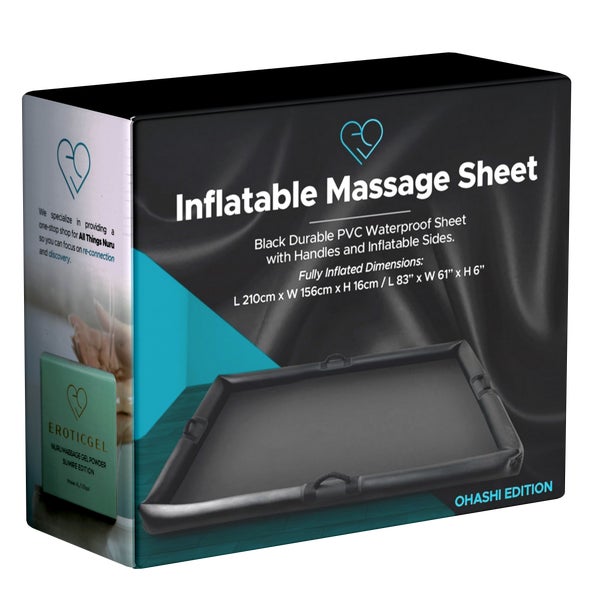 «Inflatable Massage Sheet - OHASHI» Nuru Massagelaken (1 Stück) 1 St