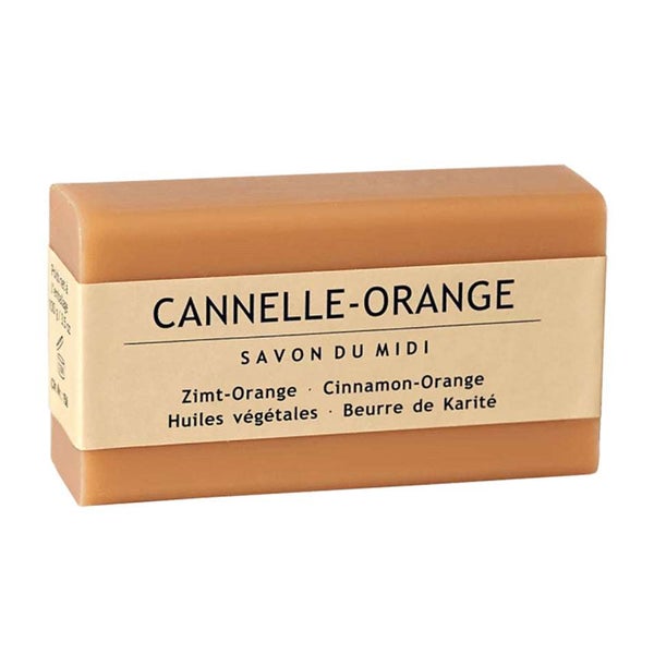 Savon Du Midi Zimt-Orange-Karite-Seife Bio 100 g