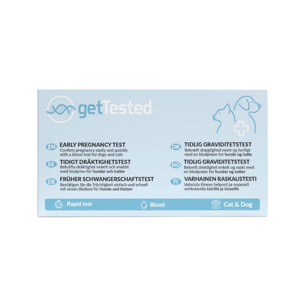 GetTested Früher Schwangerschaftstest für Hunde & Katzen 1 St