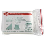 Noba Armtragetuch Dreiecktuch 136 x 96 x 96 cm, weiß, Viskosegewebe 10 St