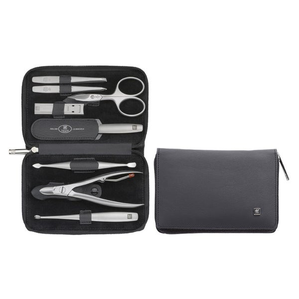 Zwilling Maniküre Pediküre Set 8tlg. mit Kompakt-Nagelknipser Kosmetikprodukte 1 St