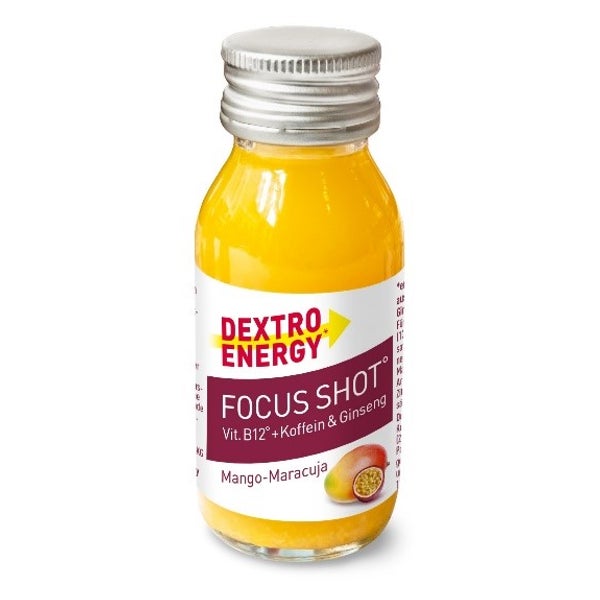 Dextro Energy Focus Shot Mango-maracuja 60 ml