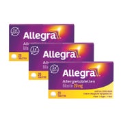 Produktabbildung: Allegra Allergietabletten - 3 x 20 Stück 3X20 St