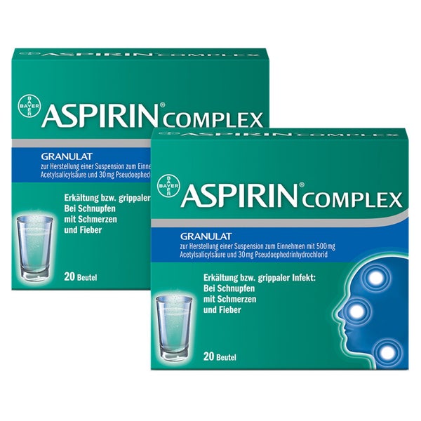 Aspirin® Complex Granulat Doppelpack 2X20 St