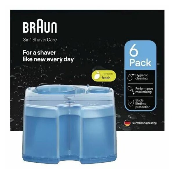 Braun CC-System Reinigungskartuschen CCR 5+1 Promo Pack 5+1 CCR5+1 1 St