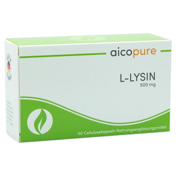 L-lysin 500 mg Kapseln 60 St