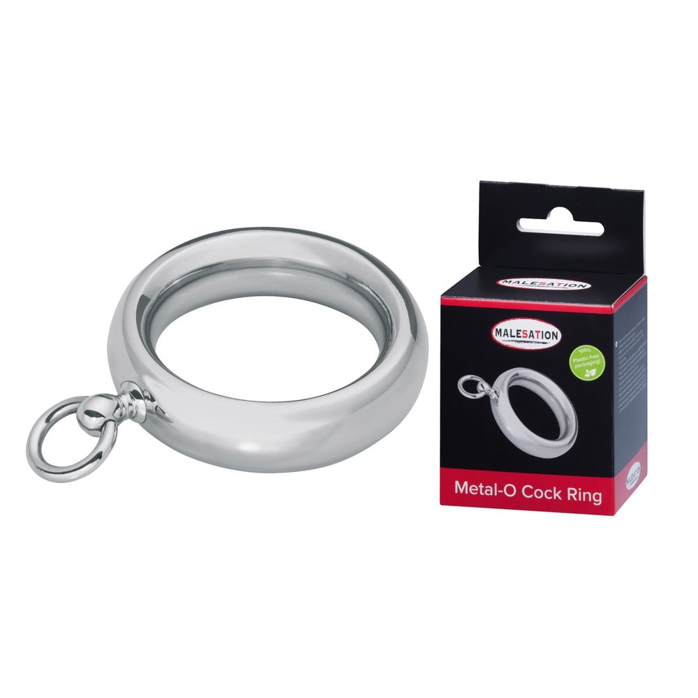 MALESATION - Metal-o Cock Ring 1 St