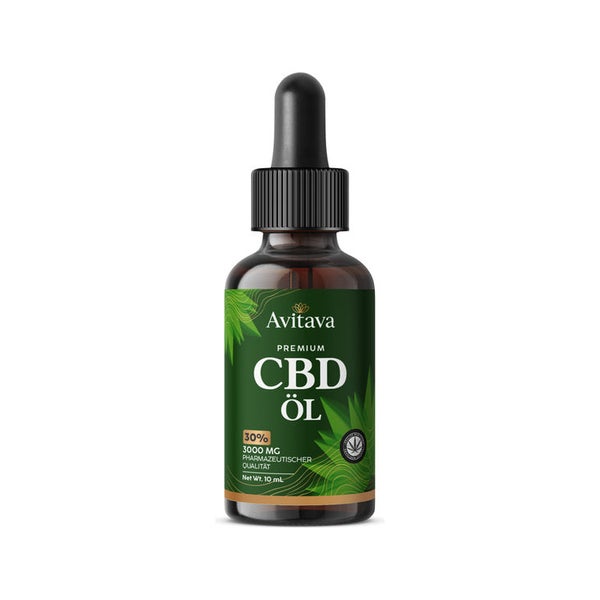 Avitava® 30 % CBD Premium Vollspektrum Öl 10 ml