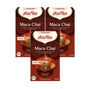 Yogi Tea - Maca Chai Bio Gewürztee | 3 x 35,7g 3x17 St