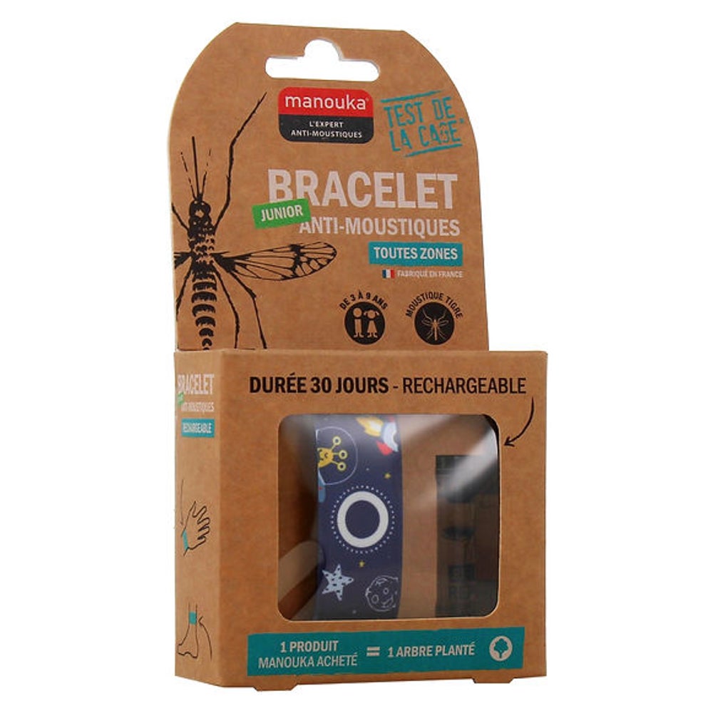 Mückenschutz Armband JUNIOR Weltraum 1 P