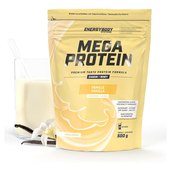 Energybody Systems Mega Protein Vanille 500 g