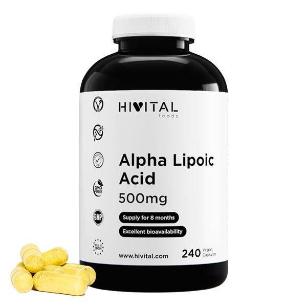 Alpha-Liponsäure 500 mg | 240 vegane Kapseln 240 St