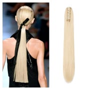 Pferdeschwanz Haarteil Clip Extensions 55 cm 130g Bleach blo 1 St