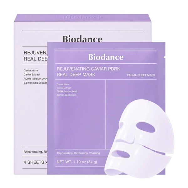 Biodance Rejuvenating Caviar PDRN Real Deep Mask 4 St