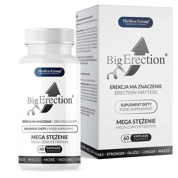 Medica Group - Big Erection - Kapseln für Potenz und Ausd. 1 St