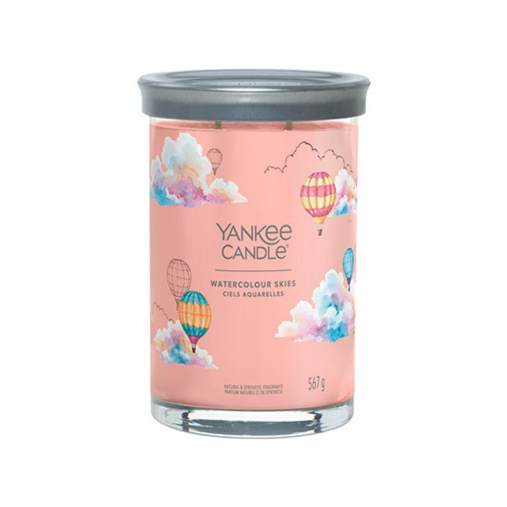 Yankee Candle Watercolour Skies Signatur Becher groß 567 g 0,567 kg
