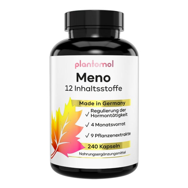 plantomol® Wechseljahre Kapseln mit B6 für Hormon Balance