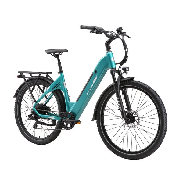 TTGO C5 City Commuter E-Bike mit 27,5" CST-Reifen,Grün 1 St