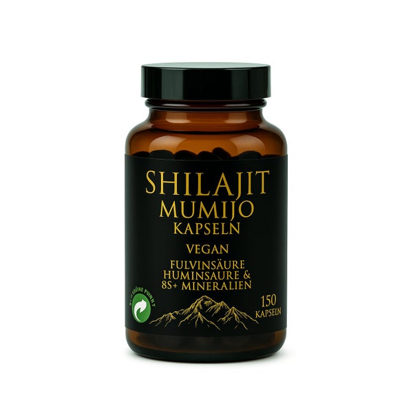 Canitat M - Shilajit Mumijo Kapseln - 1000mg Tagesdosis 150 g