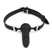 Silicone Dildo Gag Lock Buckle 1 St
