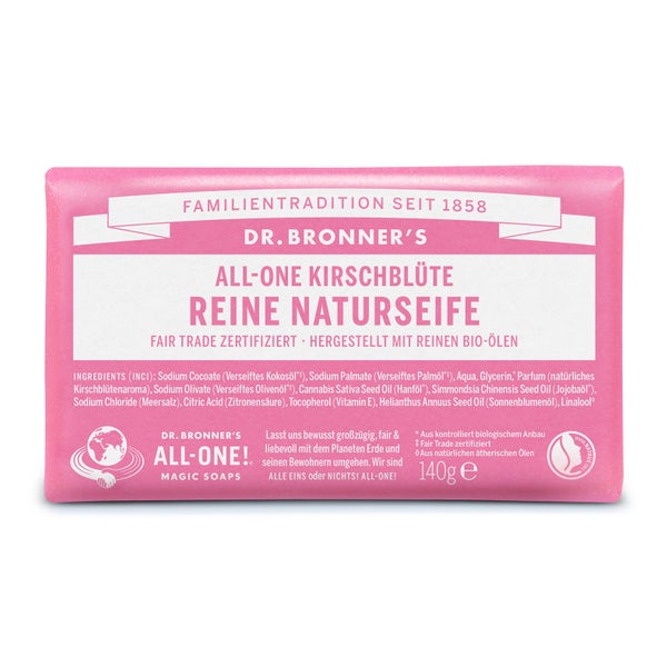 Dr. Bronner's Kirschblüte Reine Naturseife 1X140 g