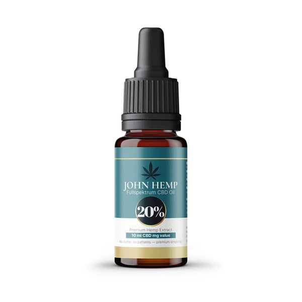 John Hemp - 20 % Vollspektrum CBD Öl 10 ml